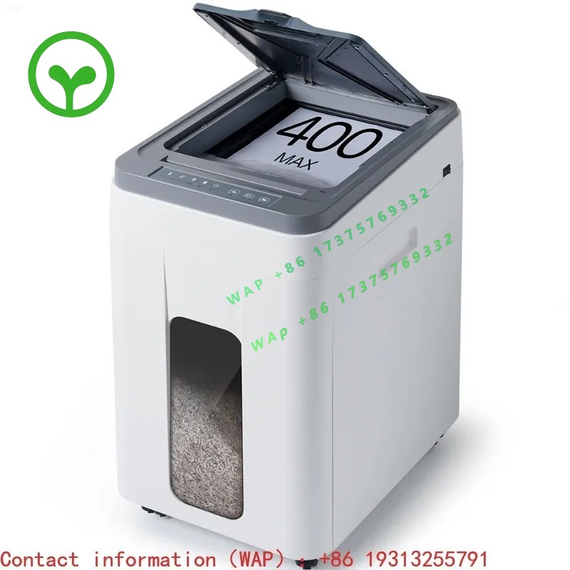 Paper Shredder Micro - 【Best-selling】50L Auto Feed Paper Shredder: 400