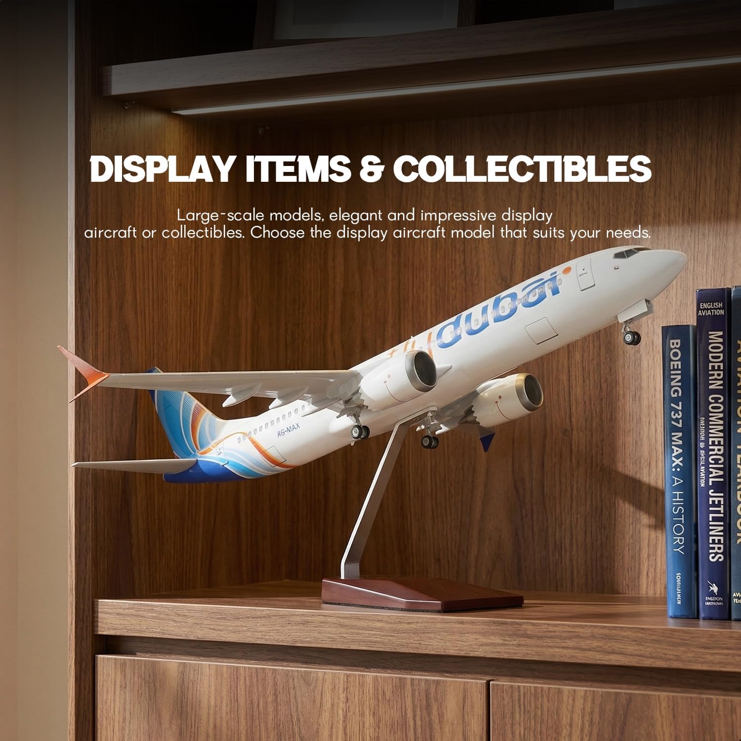 Home Office Dubai - 1/85 Scale Dubai B737 Resin Diecast