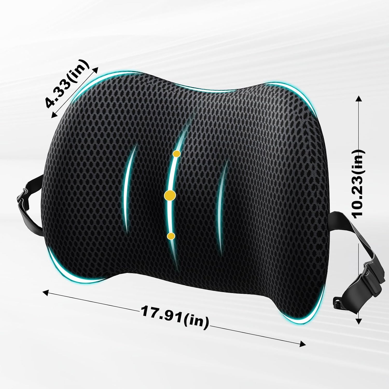 Ergonomic Lumbar Support Pillo - Home Office Cozy 评论和价格