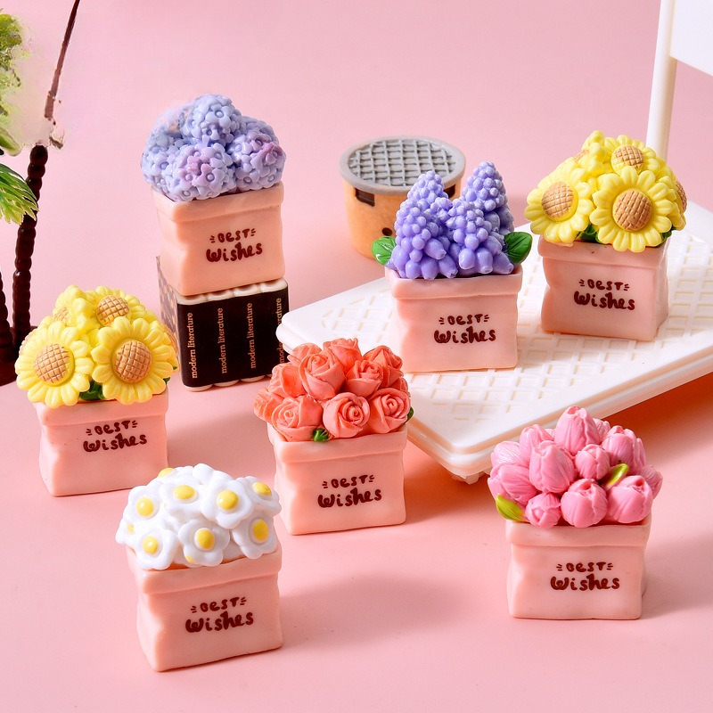 Mini Flower Pot Plant Sunflowe - Plant Desk Mini 评论和价格
