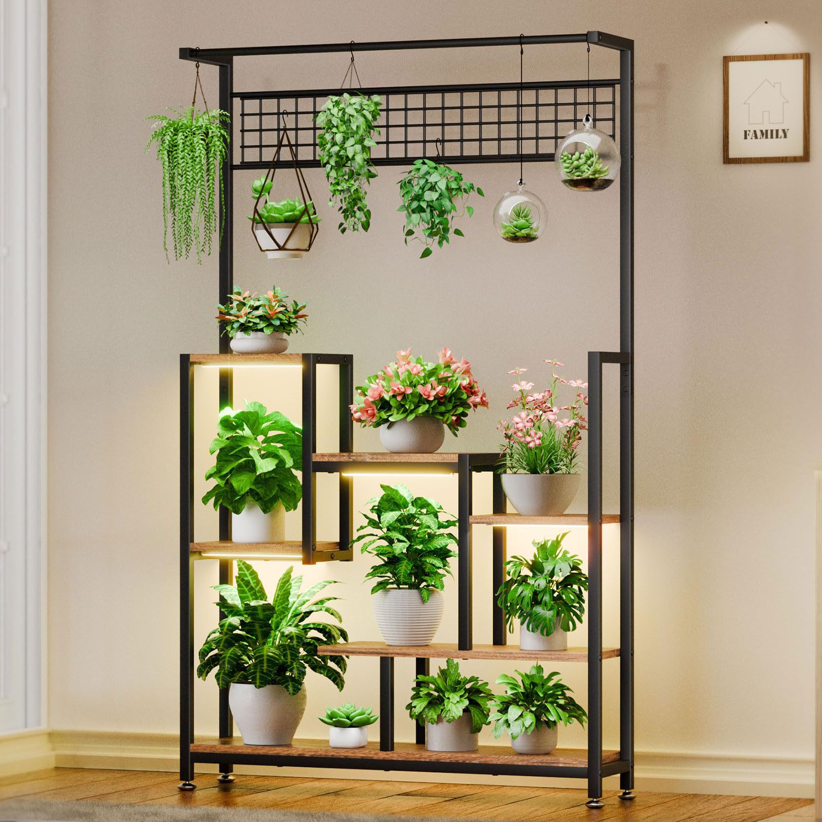 Modern Garden Living Room Meta - Bookcase Wood Shelf 评论和价格