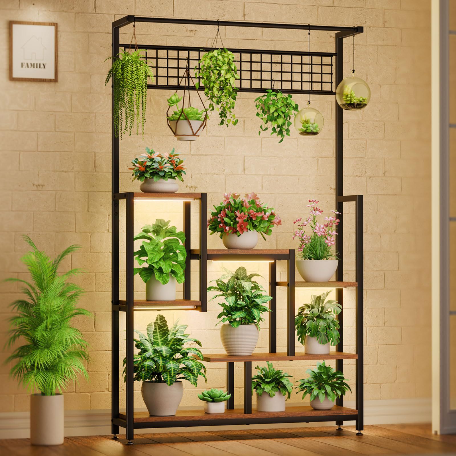 Modern Garden Living Room Meta - Bookcase Wood Shelf 评论和价格