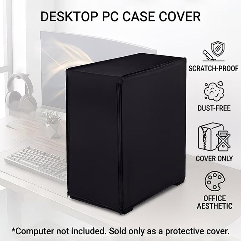 Desktop Computer Case Dust Cov - Home Office Building 评论和价格