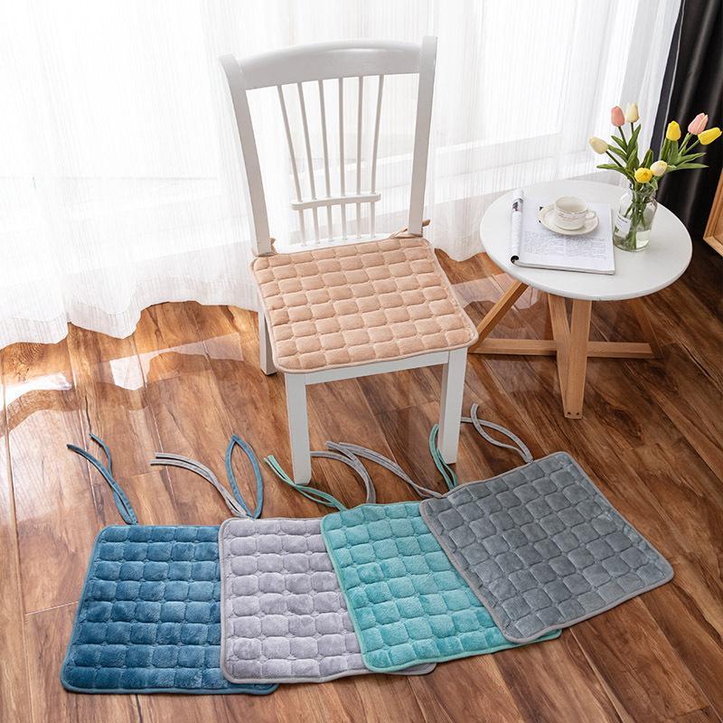 Soft Flannel Non Slip 40x40cm  - Home Office Cozy 评论和价格