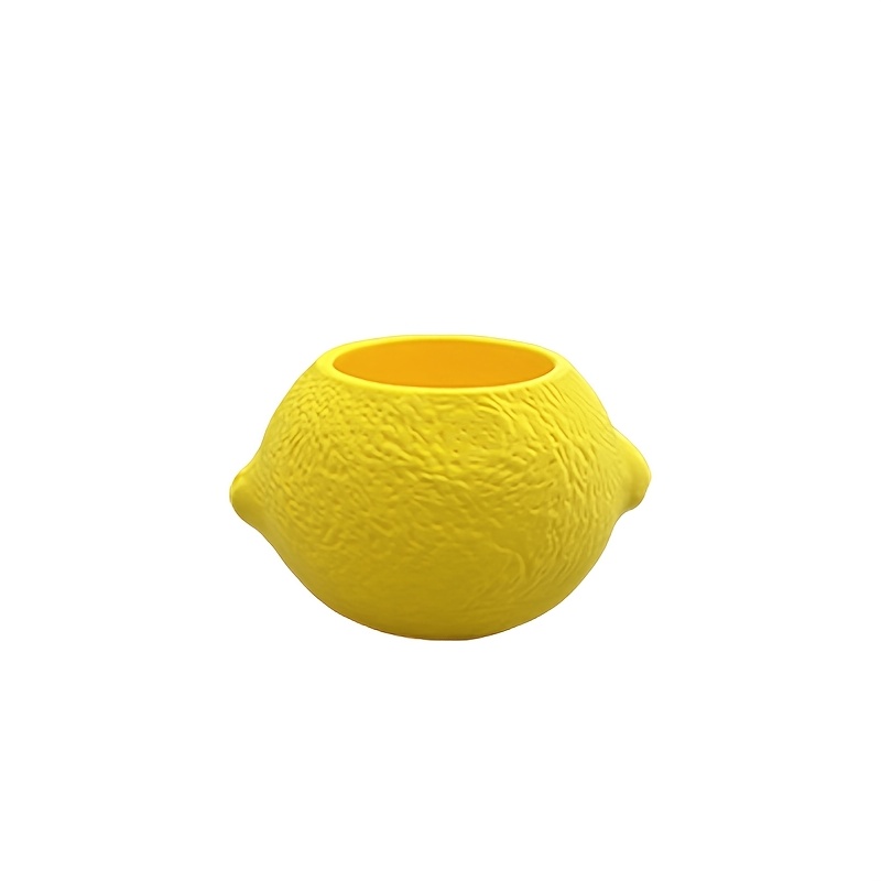 Lemon Shape Decorative Planter - Plant Desk Mini 评论和价格