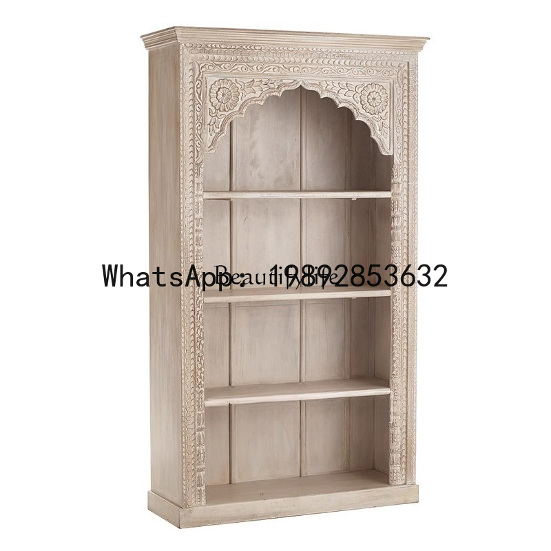 LYY American country old solid - Bookcase Wood Shelf 评论和价格