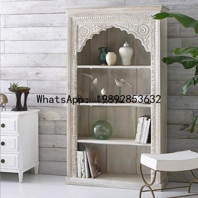 LYY American country old solid - Bookcase Wood Shelf 评论和价格