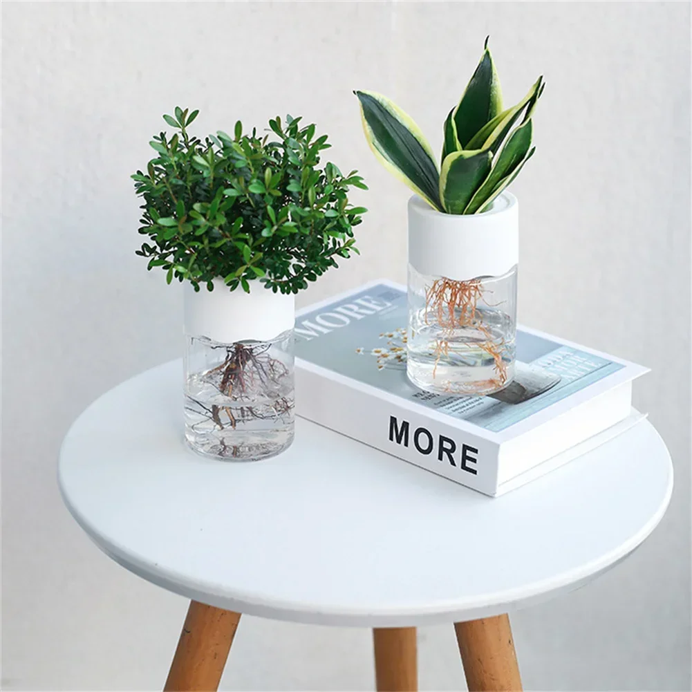 Mini Hydroponic Flower Pot Tra - Plant Desk Mini 评论和价格