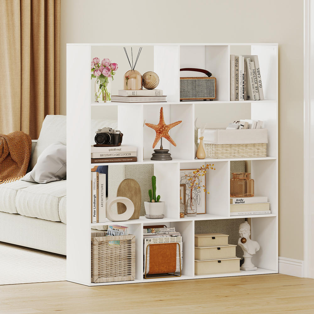 Open Shelf Bookcase Tier Moder - Bookcase Wood Shelf 评论和价格
