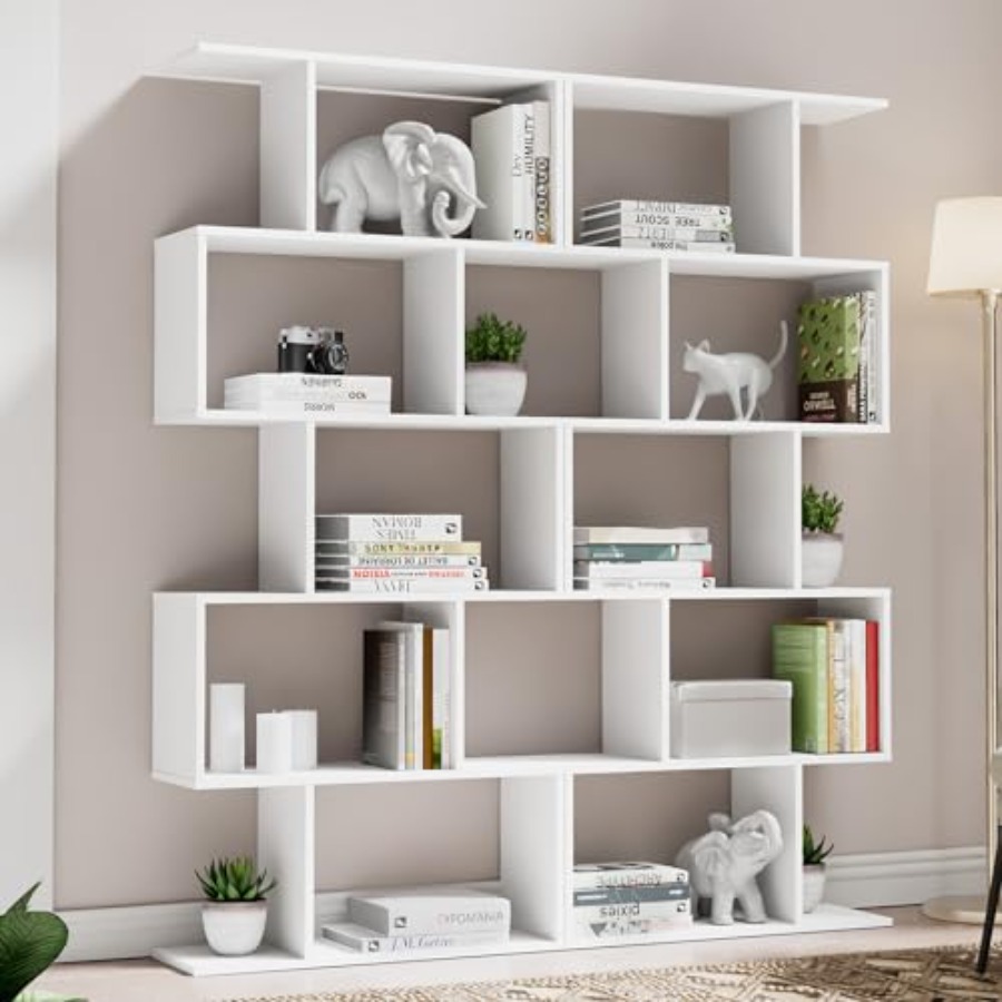 Living room office bookshelf s - Bookcase Wood Shelf 评论和价格