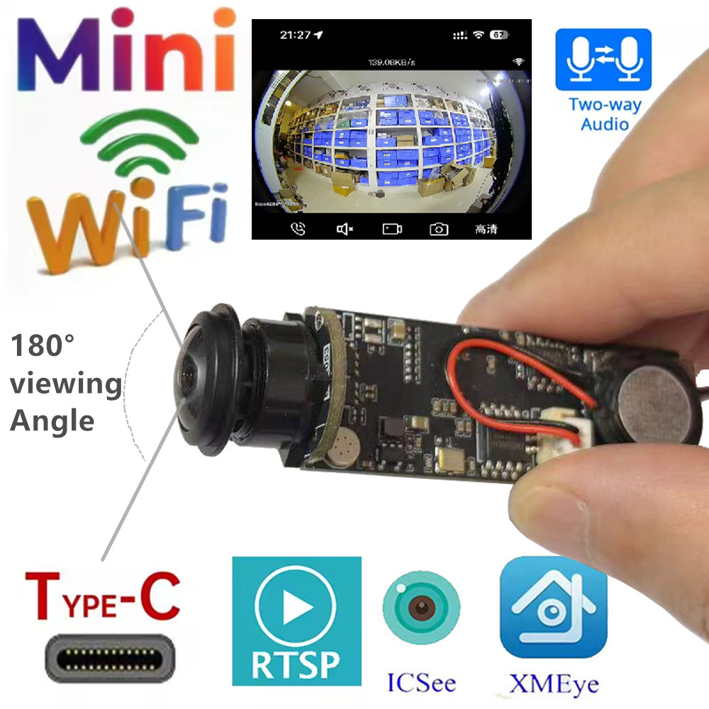 HD WiFi Mini Camera DIY Module - Home Office Xp 评论和价格
