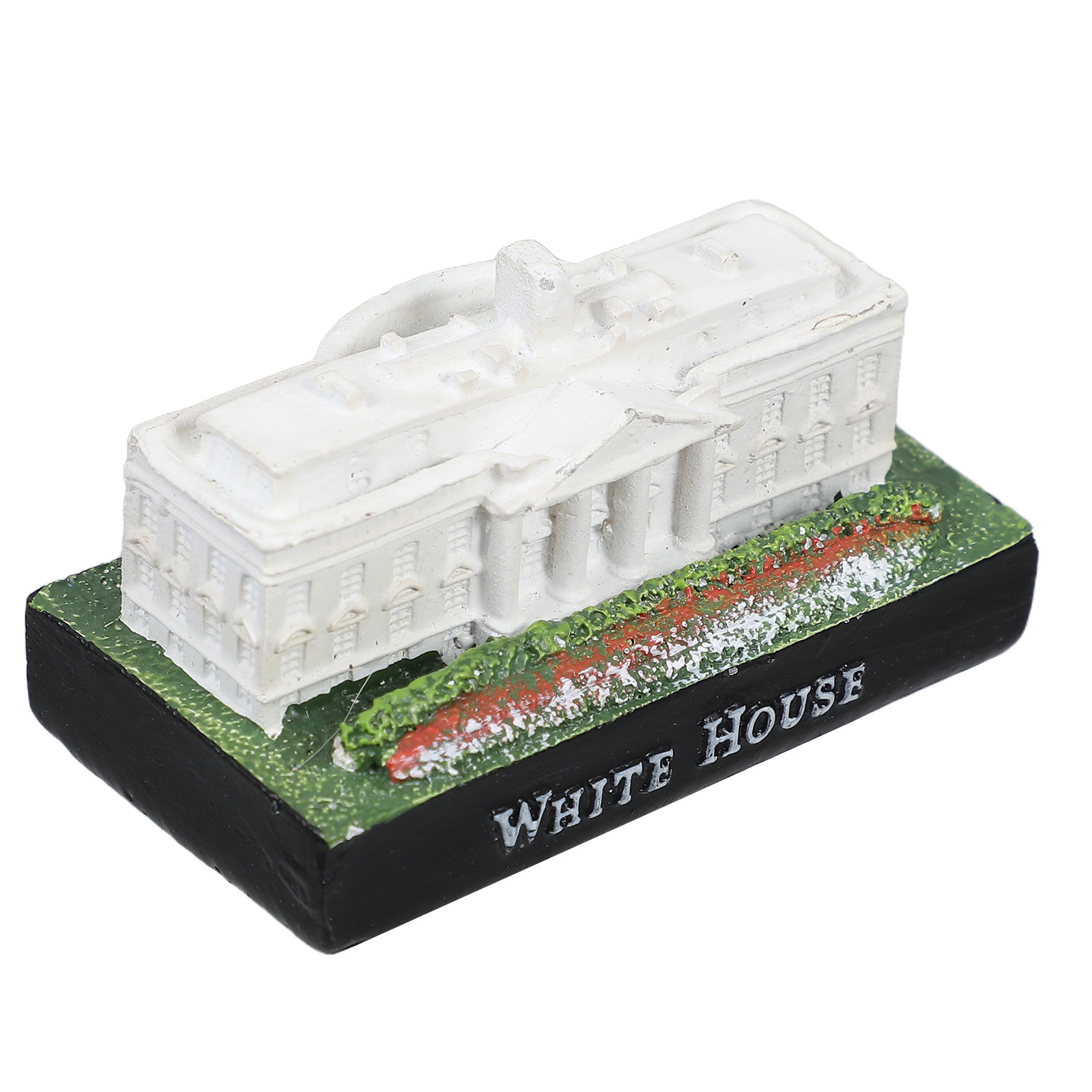 Elegant White House Resin Stat - Home Office Building 评论和价格